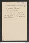 k.k. naturhistorisches Hofmuseum, Intendanzakten 1885-1896 (Hauer), Aktenzahl Z.216/1891, Seite 1